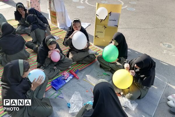  ایستگاه‌ نشاط و شادی در دبستان رضوان