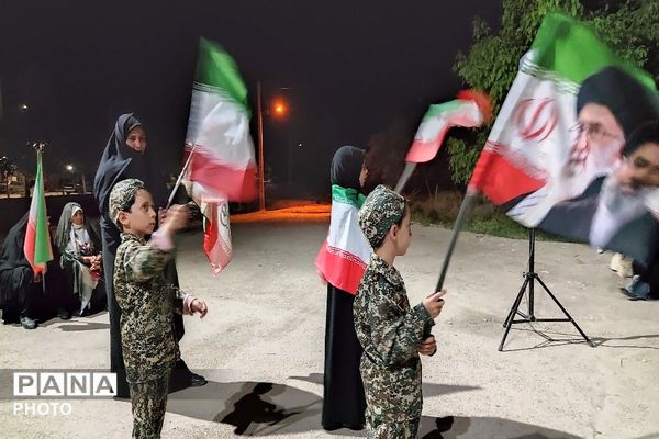 هفتاد و ششمین شب از اجتماعات خیابانی در حسینیه شهدای شهر بار