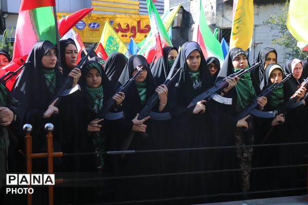 رزمایش «جانفدایان ایران» در تبریز
