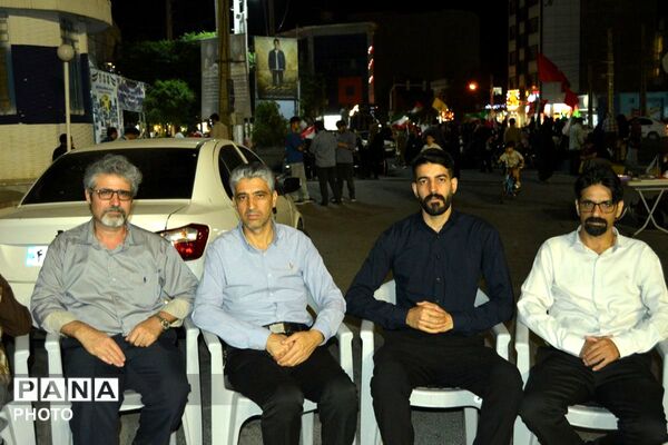 حضور فعال دانش‌آموزان دبستان شهید فهمیده در موکب شهدای دانش‌آموز ورامین
