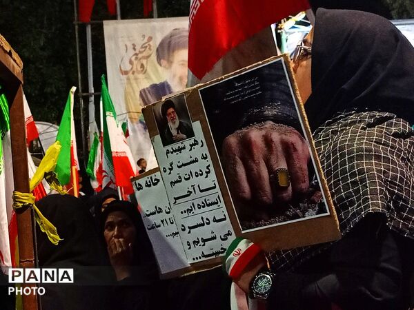 چهل و سومین شب از اجتماع مردمی در کاشمر