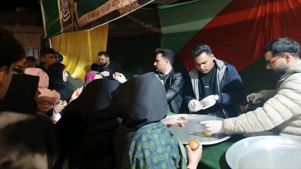 جشن خیابانی مهر علوی در شهرستان کاشمر 