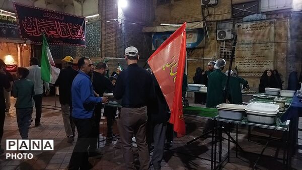 صد و بیستمین شب خدمت، چایخانه حضرت زهرا (س) در مسجد جامع نیشابور