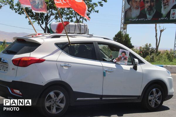 موکب‌های فاروج، میزبان زائران بدرقه رهبر شهید در مسیر مشهد