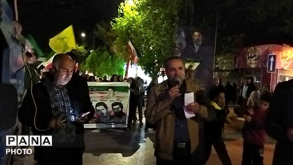 هیئت روستای زروند در چهل و ششمین شب از اجتماعات مردمی نیشابور 
