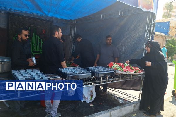 مراسم راهپیمایی جاماندگان اربعین حسینی در شیراز