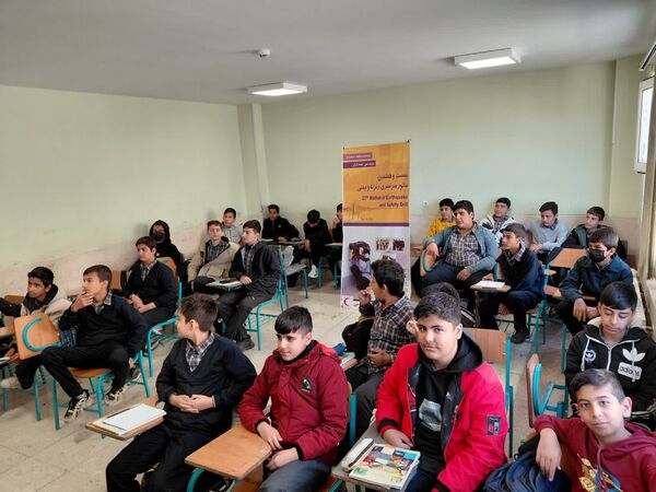 برنامه نمادین مانور زلزله در شهرستان بروجن