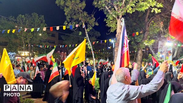 طنین فریاد حمایت از لبنان در قلب شب