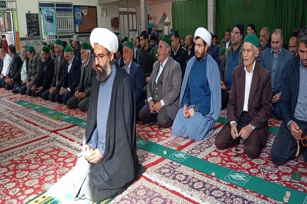 اقامه نماز جمعه در آخرین هفته ماه مبارک شعبان شهر بار نیشابور 