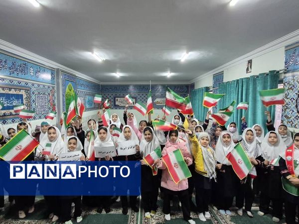 برپایی جشن طنین مقاومت در مدارس شهرستان قدس