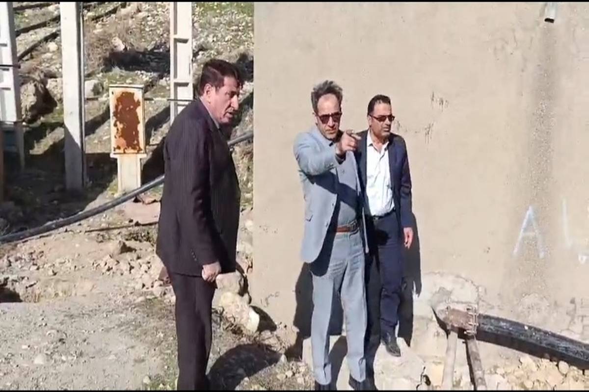 تقدیر فرماندار کوهدشت از مدیرعامل آبفای لرستان و همکارانش برای تأمین آب پایدار روستاهای منطقه کوهنانی 