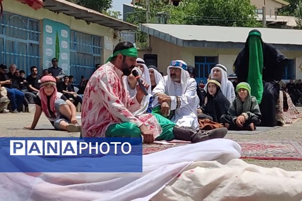 مراسم شبیه خوانی روز عاشورا در شهرستان طالقان