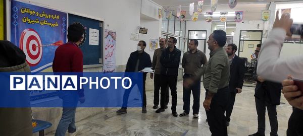 برگزاری مسابقات دارت ویژه کادر اداری آموزش پرورش شهرستان شیروان