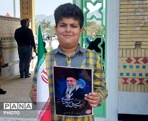 فرزندان انقلاب شهرستان شهیدپرور لامرد در روز قدس