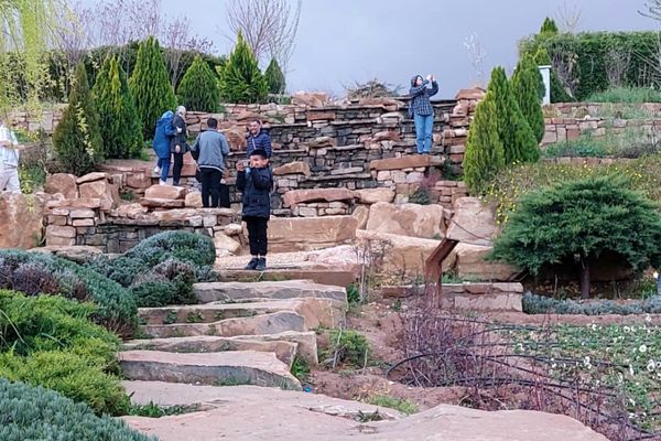 باغ گل ها در شهر گل ها شیراز