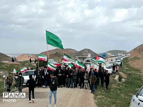 مراسم شهادت امام جعفر صادق(ع) در روستای تنگه علیا