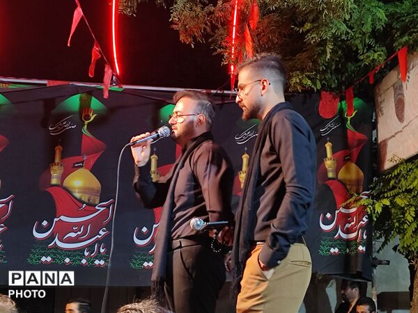 مراسم سقایی و عزاداری عاشقان سیدالشهدا(ع) در کمالشهر کرج