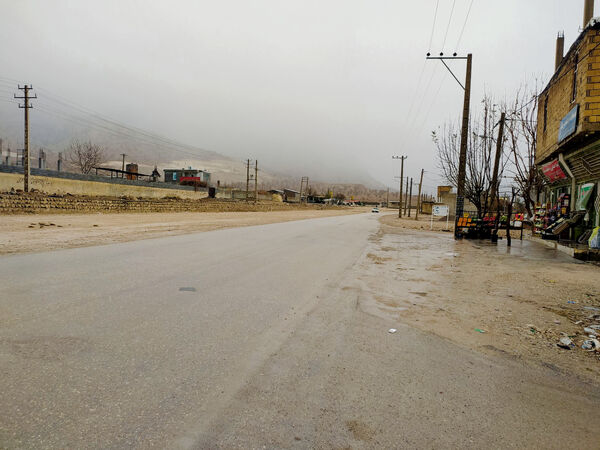 یک روز بارانی در لردگان 