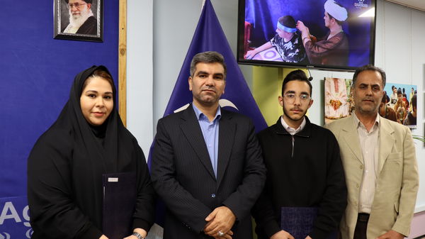 افتتاح نگارخانه و تحریریه دانش‌آموزی خبرگزاری پانا