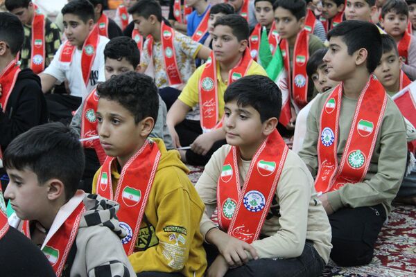 حضور قائم‌مقام سازمان دانش آموزی کشور در جمع پیشتازان معتکف گرمه 