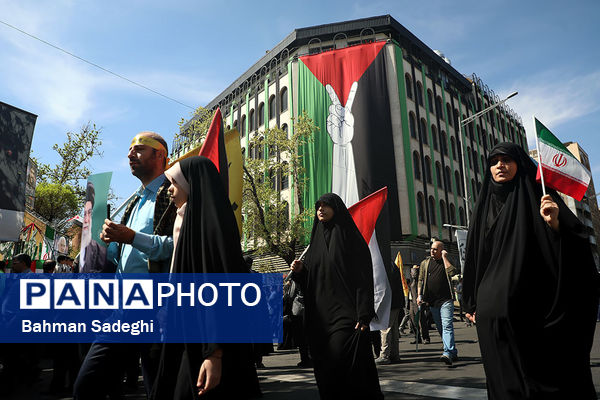 مراسم راهپیمایی روز جهانی قدس در تهران