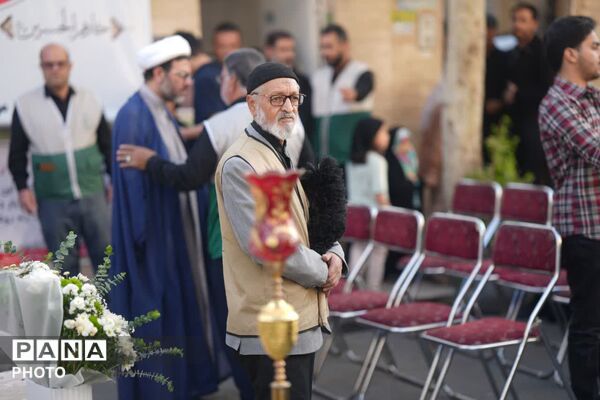 مراسم خادم الحسین شهید ابوذر رستمی‌نیا در کرج