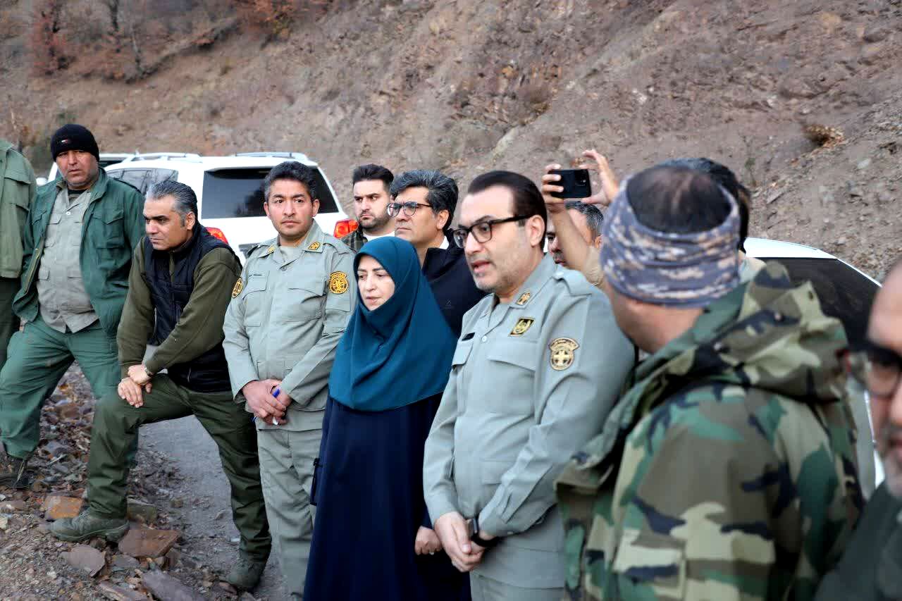 آخرین وضعیت عملیات اطفای حریق جنگل «الیت» در چالوس