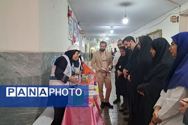 افتتاحیه پایگاه استاندارد تغذیه سالم مدرسه فتح