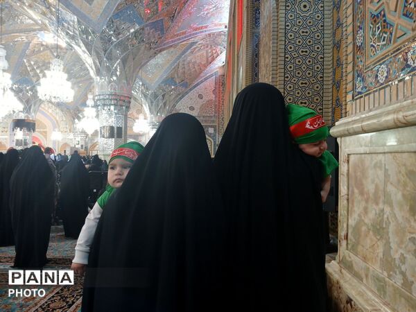 در حریم کوچکترین سرباز کربلا