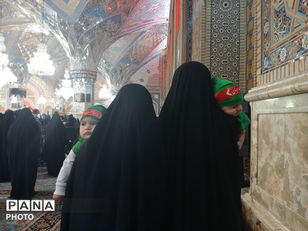 در حریم کوچکترین سرباز کربلا