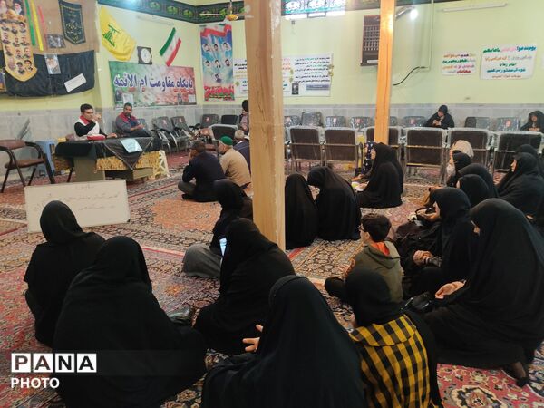 کلاس های هلال احمر در مسجد ابوالفضلی نیشابور 