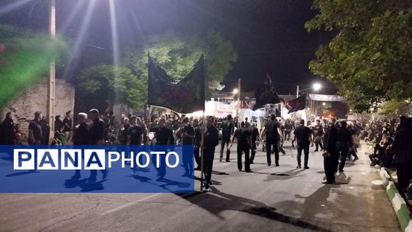 برپایی دسته‌های عزاداری در شب تاسوعای حسینی