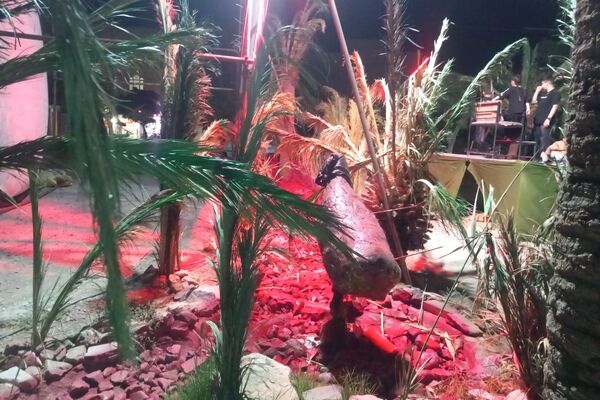 مراسم شب تاسوعای حسینی  در ناحیه۶ مشهد