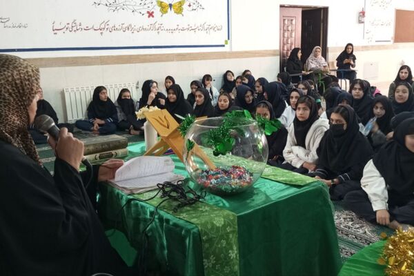 جشن نیمه شعبان در مدارس رباط‌کریم