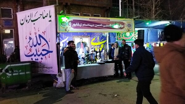 گذری بر مهمانی کیلومتری  اعیاد شعبانیه نیشابور 