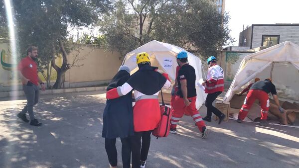 برگزاری مانور زلزله در مدرسه فاطمیه شهرستان آببر