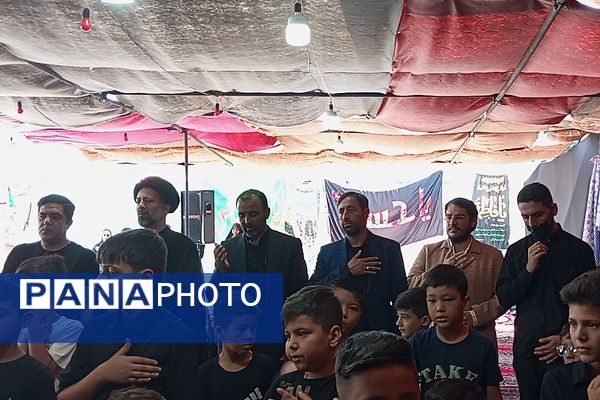 سوگواری سیدالشهدا در دبستان تربیت نصیر شهر