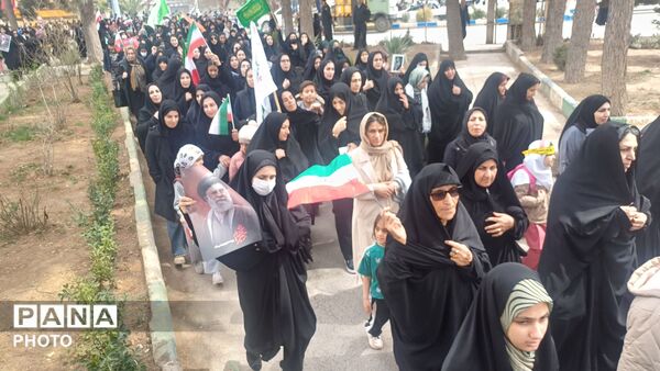 راهپیمایی پرشور کوهدشت در روز جهانی قدس 