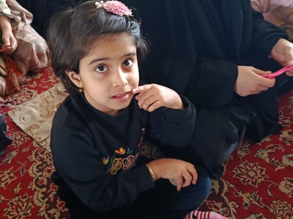 حضور کودکان در نماز جمعه کاشمر 