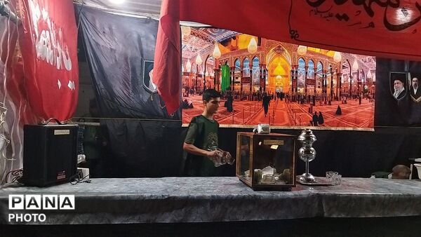 در شصت و هشتمین شب موکب خیمه العباس میزبان سنگر بانان خیابان شد 