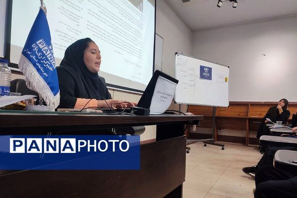 جلسه توانمند سازی دانش آموزان خبرنگاران پانا شهرستان قدس