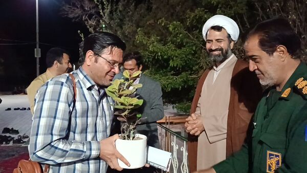 نشست خبری فرمانده سپاه گناباد با اصحاب رسانه