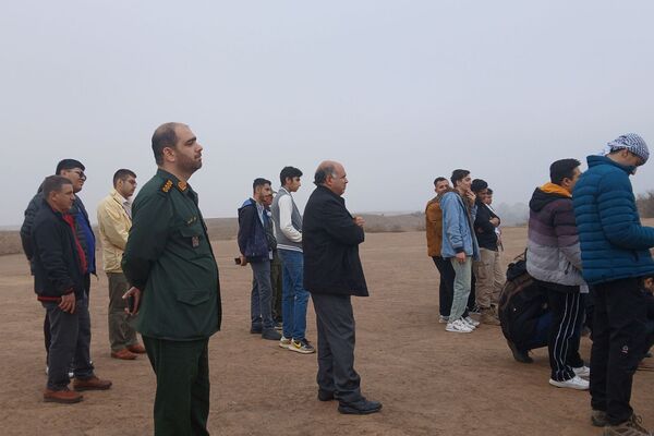 حضور دانش‌آموزان ناحیه دو شهرری در اردوی راهیان نور 