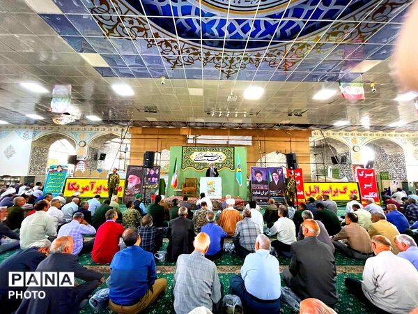 نماز عبادی سیاسی جمعه شهرستان کاشمر 