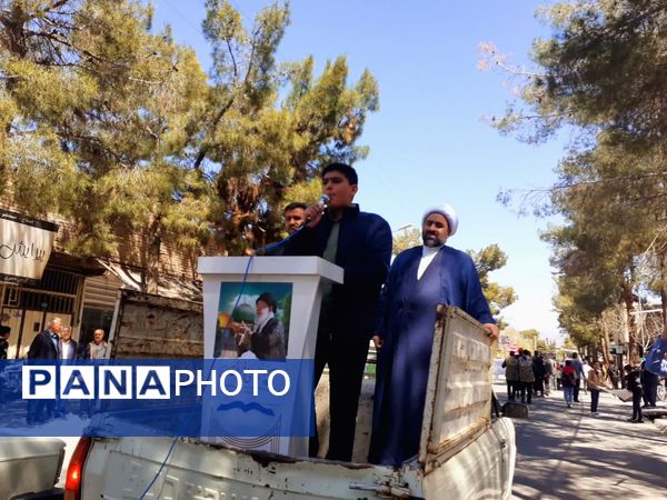 راهپیمایی باشکوه روز جهانی قدس در شهرستان خلیل‌آباد