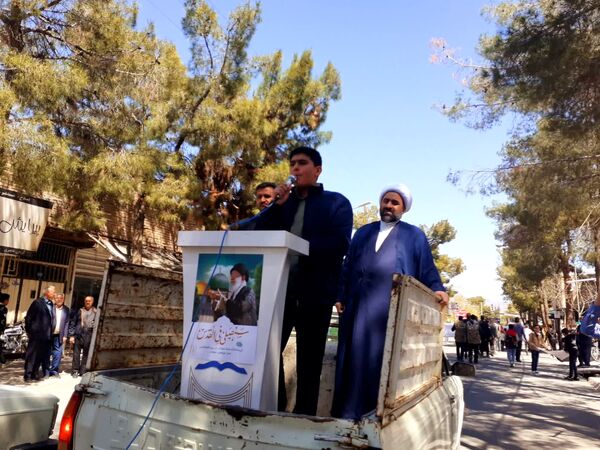 راهپیمایی باشکوه روز جهانی قدس در شهرستان خلیل‌آباد