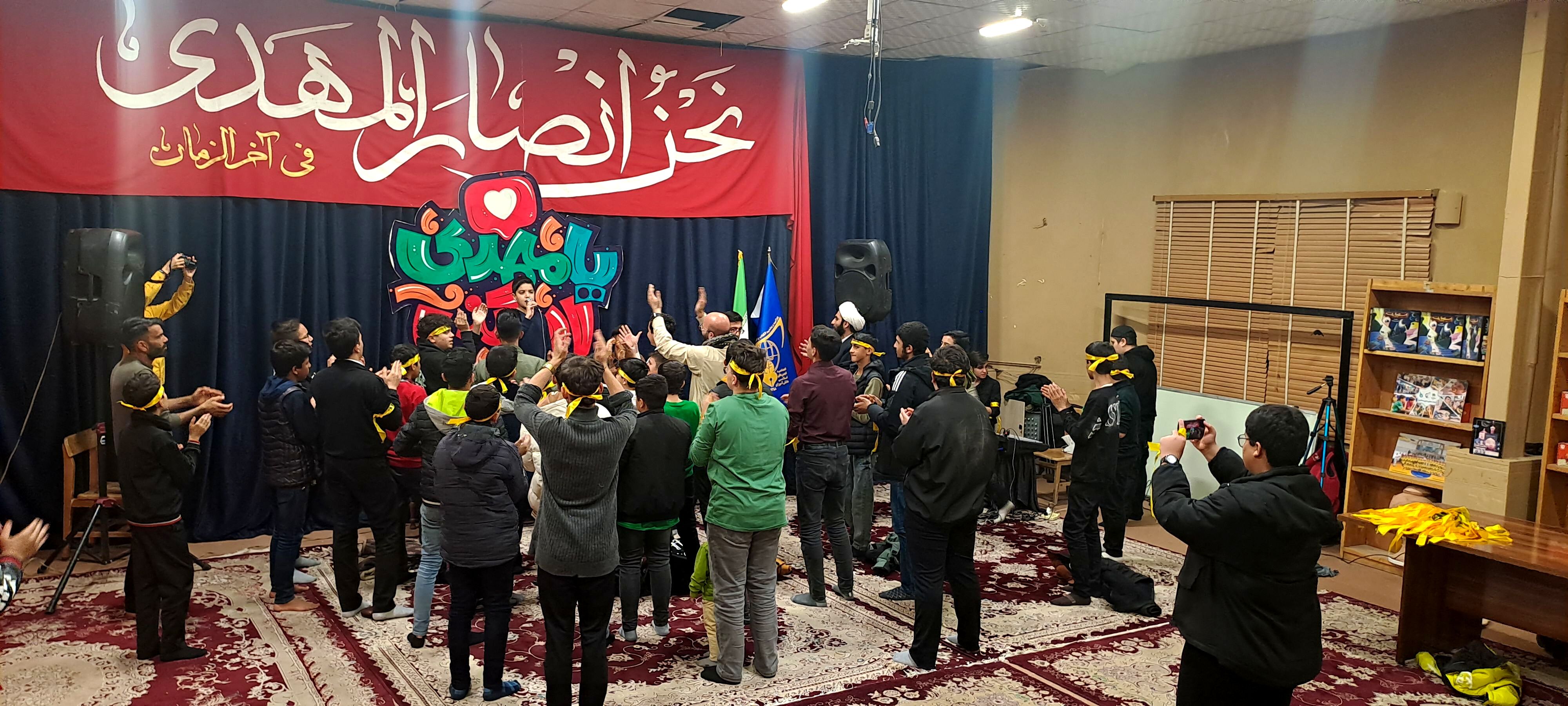  هیات هفتگی دانش‌آموزی انصار المهدی در نیشابور 