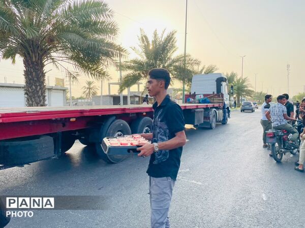 روایت نوجوانان میناب در موکب جاماندگان اربعین