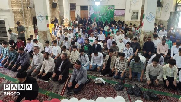 جشن تکلیف نوجوانان نوجهاد منطقه ۱۰