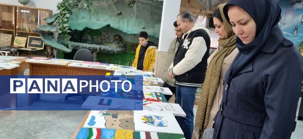 افتتاحیه نمایشگاه فرهنگی هنری هفته ماها